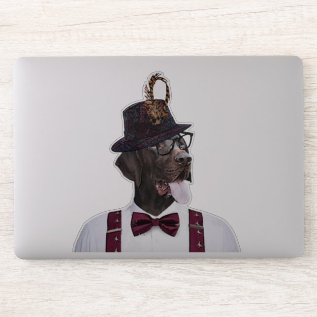 (GSP) Deutsch Kurzhaar Sticker (Computer)