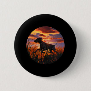 Gsp German Shorthaired Pointer Gsp Hunting Dogs 6 Cm Round Badge