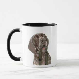 GSP gundog walkies Mug