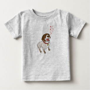 GSP Heart Baby Romper T-Shirt