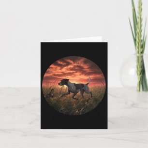 Gsp Hunter German Shorthaired Pointer Gsp Hunting Card