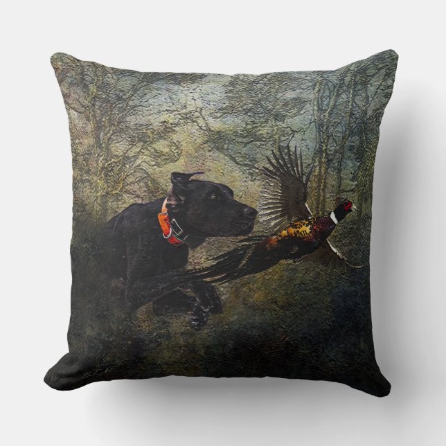 GSP , Hunting pheasant  Cushion (Front)