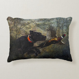 GSP , Hunting pheasant    Decorative Cushion
