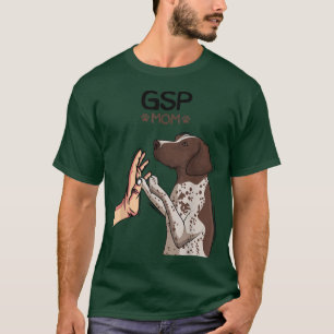 GSP Mum German Shorthaired Pointer Dog Girls Women T-Shirt