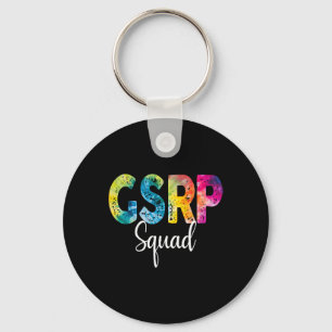 Gsrp Squad Tie Dye Back To School Women Appreciati Key Ring