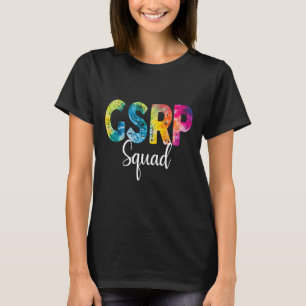 Gsrp Squad Tie Dye Back To School Women Appreciati T-Shirt