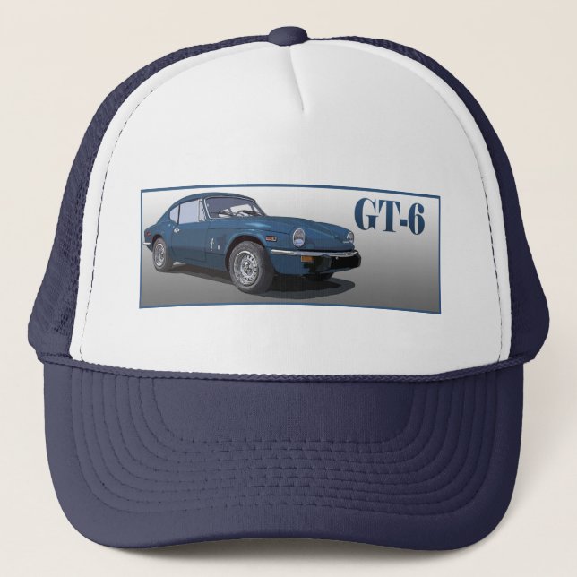 GT6 TRUCKER HAT (Front)