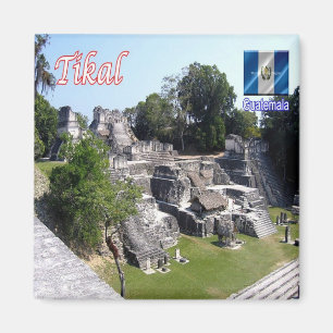GT - Guatemala - Tikal Magnet