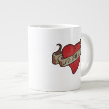GT 'Keepsake' Heart Mug