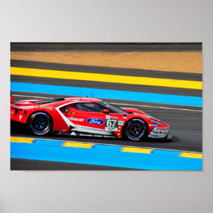 GT no67 24 Hours of Le Mans 2019 Poster