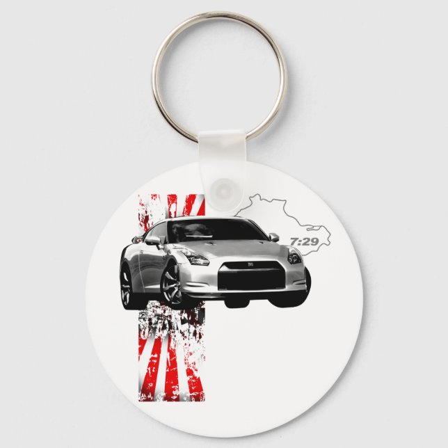 GT-R 7:29 KEY RING (Front)