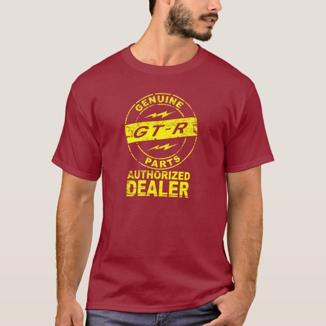GT-R Genuine Parts 2 T-Shirt (Front)