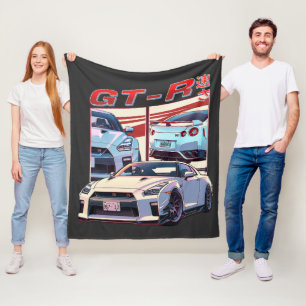 GT-R STREET LEGEND FLEECE BLANKET
