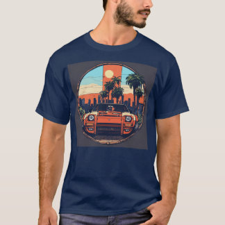 GTA 5: Round Mechanic Logo T-Shirt