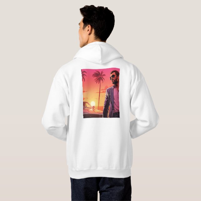 gta style men hoodie (Back Full)
