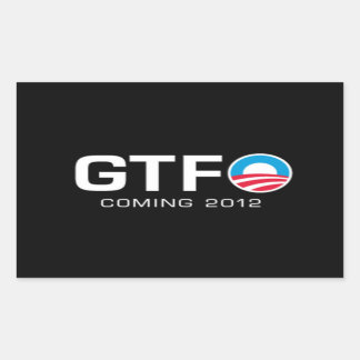 GTFO - Coming 2012 Rectangular Sticker