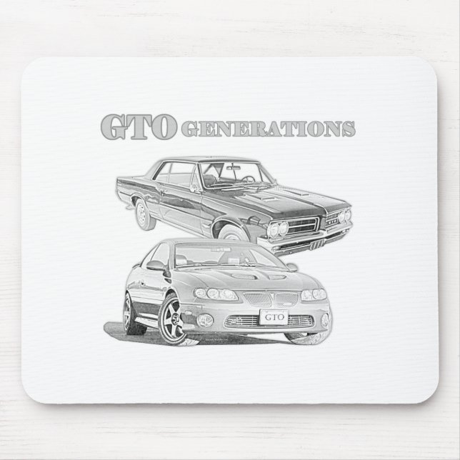 GTO Generations Mouse Pad (Front)