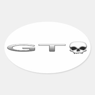 GTO OVAL STICKER