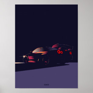 GTR R34  POSTER