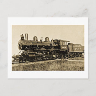 GTW #1502 Baldwin Built 1901 Postcard