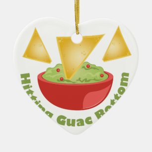 Guac Botom Ceramic Ornament
