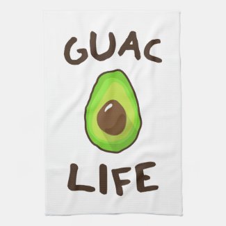 GUAC (Guacamole) LIFE Tea Towel
