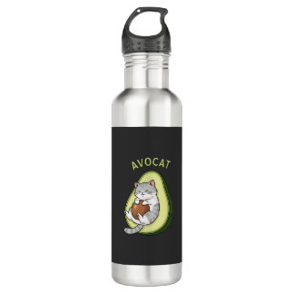 Guac Meow Mode 710 Ml Water Bottle