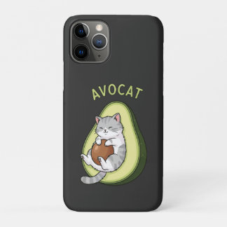 Guac Meow Mode iPhone 11 Pro Case