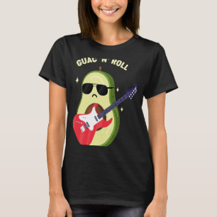 Guac N Roll Avocado Rockstar T-Shirt