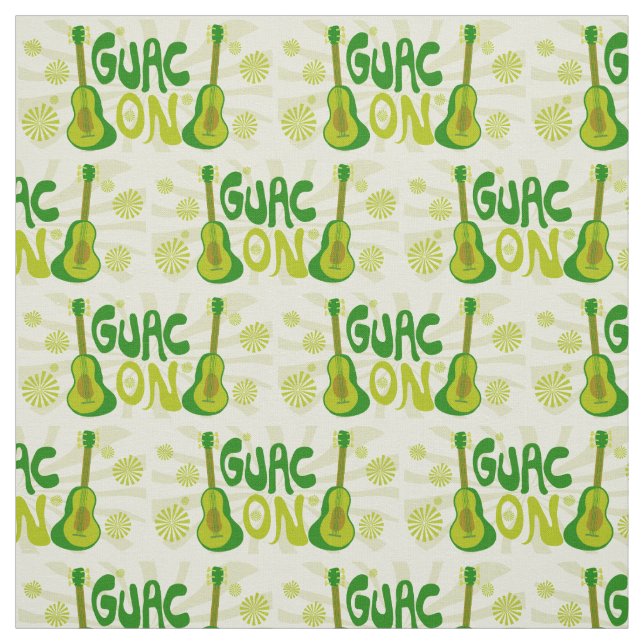 Guac On Fabric (Swatch)