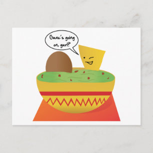 Guac Party Postcard