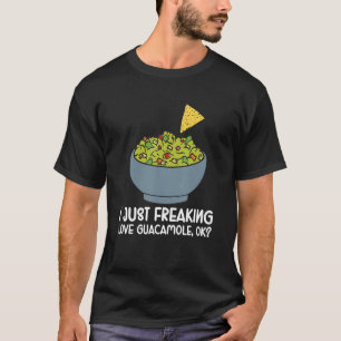 Guacamole Avocado Mayo Vegan Food  Guac Limes 11 T-Shirt