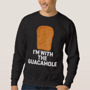 Guacamole Avocado Mayo Vegan Food Guac Limes 14 Sweatshirt