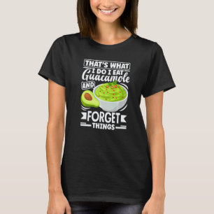 Guacamole Avocado Vegan Food Guac T-Shirt