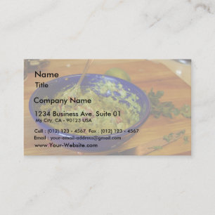Guacamole Avocados Business Card