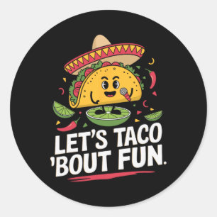 Guacamole Cinco De Mayo Mexican Mexico Salsa Fiest Classic Round Sticker