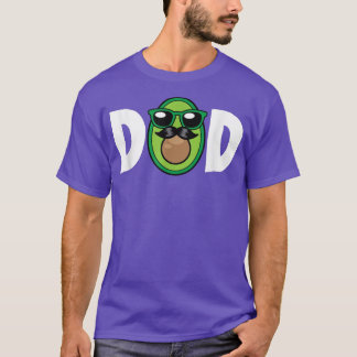 Guacamole Dad Avocado Veggie Lover Funny Vegetaria T-Shirt