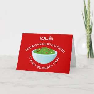 Guacamole Day Card