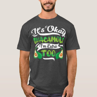 Guacamole Funny Tacos Eating Foodie Avocado Fan Me T-Shirt
