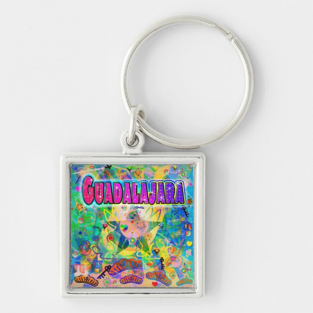 Guadalajara Epoch Hour Keychain (Front)