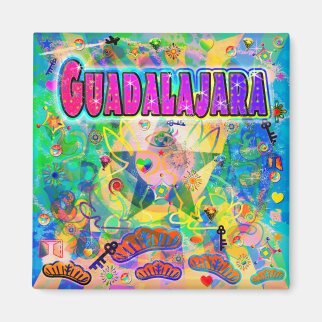  Guadalajara Epoch Hour Magnet (Front)