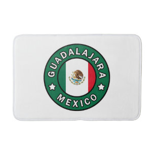 Guadalajara Mexico Bath Mat