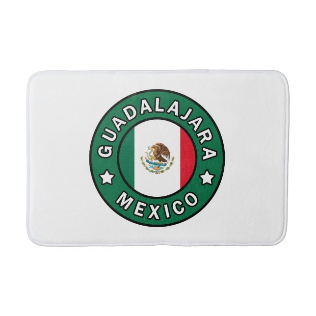 Guadalajara Mexico Bath Mat (Front)