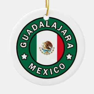 Guadalajara Mexico Ceramic Tree Decoration