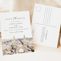 GUADALAJARA MEXICO City Skyline Save the Date