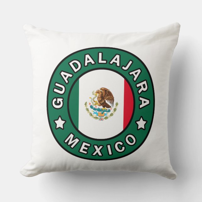 Guadalajara Mexico Cushion (Front)