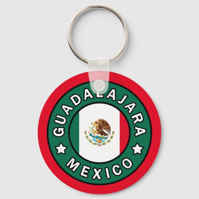 Guadalajara Mexico Key Ring (Front)