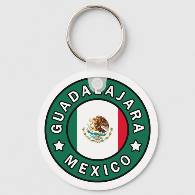 Guadalajara Mexico Key Ring (Front)