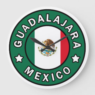 Guadalajara Mexico Large Clock