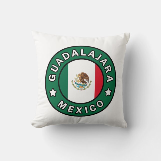 Guadalajara Mexico pillow (Front)